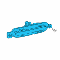 OEM Cadillac XT4 Back Up Lamp Diagram - 84771382