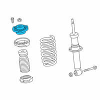 OEM 2019 BMW X4 Rear Support Bearing Diagram - 33-50-6-882-819