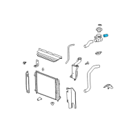 OEM Chevrolet HHR Inlet Hose Diagram - 15241778