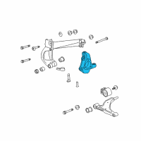 OEM 2015 Buick LaCrosse Knuckle, Steering (W/ Hub) (Repair) Diagram - 22812745