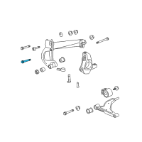 OEM Chevrolet Spark EV Link Arm Bolt Diagram - 11589356