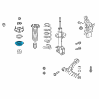 OEM 2013 Honda Odyssey Seat, FR. Spring (Upper) Diagram - 51688-SHJ-L01