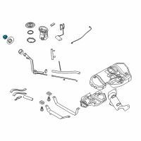 OEM Saturn Astra Cap, Fuel Tank Filler Diagram - 94731452