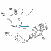 OEM Saturn Filler Hose Diagram - 94702405