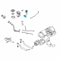 OEM Saturn Astra Fuel Gauge Sending Unit Diagram - 94700809