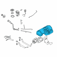 OEM Saturn Astra Tank, Fuel Diagram - 93191997