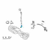 OEM 2011 BMW 1 Series M Filler Pipe Diagram - 16-11-7-176-673