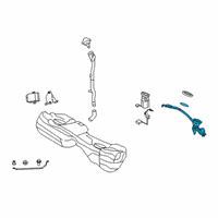 OEM 2011 BMW 335d Fuel Pump And Sender Assembly Diagram - 16-11-7-190-947