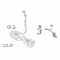 OEM 2007 BMW 335i Right Fuel Level Sensor Diagram - 16-11-7-159-162