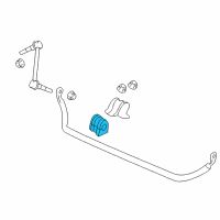 OEM 2014 Chevrolet Caprice Insulator-Rear Stabilizer Shaft Diagram - 22904643