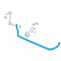 OEM 2014 Chevrolet Caprice Shaft-Front Stabilizer Diagram - 92266844