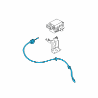 OEM 2008 Mercury Mariner Actuator Diagram - 5L8Z-9A825-AA