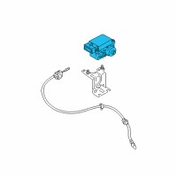 OEM Mercury Cruise Servo Diagram - 6L8Z-9C735-BA