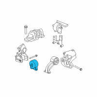 OEM 2008 Chrysler Sebring BUSHING-ISOLATOR Diagram - 5085498AB