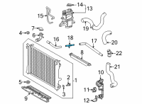 OEM Lexus NX350 PIPE, WATER BY-PASS Diagram - 16279-25040