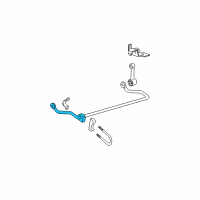 OEM 2002 Chevrolet S10 Insulator, Rear Stabilizer Shaft Diagram - 15697706