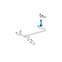 OEM 1997 GMC Sonoma Link Asm-Rear Stabilizer Shaft Diagram - 15989670