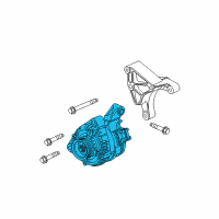 OEM 2004 Cadillac CTS Alternator Diagram - 84009383