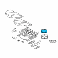 OEM 2021 Toyota GR Supra Adjust Switch Diagram - 84920-WAA01