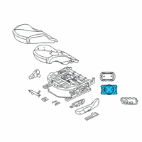 OEM 2021 Toyota GR Supra Lumbar Switch Diagram - 84920-WAA03