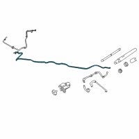 OEM 2016 Ford Explorer Feed Line Diagram - BB5Z-17A605-D