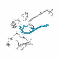 OEM 2020 Ford Escape HOSE Diagram - LX6Z-8B081-U