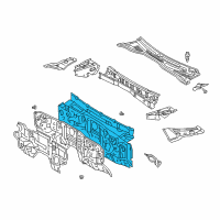 OEM 2007 Toyota 4Runner Insulator Diagram - 55210-35351