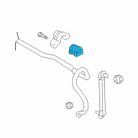 OEM 2012 Nissan Cube BUSHING STABILIZER Diagram - 54613-4V10A