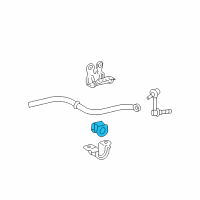 OEM 2013 Lexus IS350 Bush, STABILIZER Diagram - 48815-30571