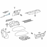 OEM 2009 Toyota Venza Handle Diagram - 09113-AE011