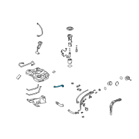 OEM Toyota Matrix Hose Diagram - 77203-02060