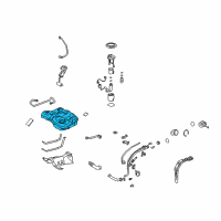 OEM 2013 Toyota Matrix Fuel Tank Diagram - 77001-02330