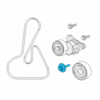 OEM Ram Bolt-HEXAGON FLANGE Head Diagram - 6509487AA