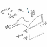 OEM 2020 Honda Civic Rod Set R, FR Door Diagram - 72113-TBA-305