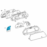 OEM 2004 Toyota Sequoia Temperature Gauge Diagram - 83883-0C110