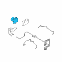 OEM 2009 Ford Flex ABS Control Unit Diagram - 8A8Z-2C405-B