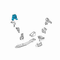 OEM Toyota Celica Side Mount Diagram - 12305-22280