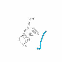 OEM 2014 Lexus IS250 Hose, Water By-Pass, NO.2 Diagram - 16264-31030