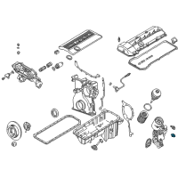 OEM BMW 550i xDrive Oil Pressure Switch Diagram - 12-61-8-611-273
