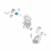 OEM 2008 Kia Amanti Sensor Assembly-Air Flow Diagram - 281643C100