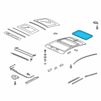 OEM 2010 Acura ZDX Main Seal Diagram - 70205-SZN-A01