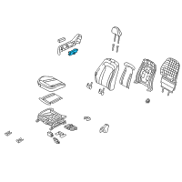 OEM Kia Switch Assembly-Power Front Diagram - 882923S100VA