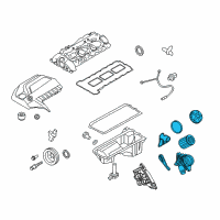 OEM 2011 BMW 335i Oil Filter With Plastic Cover Diagram - 11-42-8-642-283