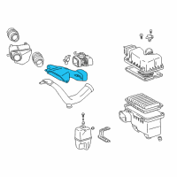 OEM Toyota Sienna Air Inlet Diagram - 17752-AA020