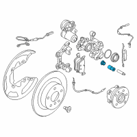 OEM BMW 535i GT Repair Kit Guide Bush Diagram - 34-21-6-869-617