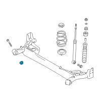 OEM 2018 Nissan Versa Nut Diagram - 54588-EN005