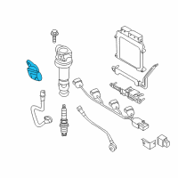 OEM 2010 Kia Soul CAMSHAFT Position Sensor Diagram - 393502B000