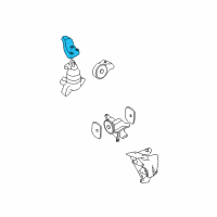 OEM 2006 Hyundai Santa Fe Engine Mounting Support Bracket Diagram - 21815-26600