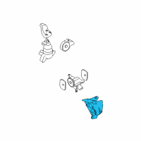 OEM 2001 Hyundai Santa Fe Bracket Assembly-Engine Support Diagram - 21610-37111