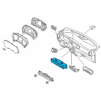 OEM 2018 Kia Sportage Lamp Assembly-PAB ON/OFF Diagram - 95960D9020